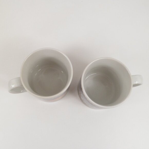 Two Vintage Halloween Mugs with Box David Carter Brown Haunted Hollow Sakura - Picture 10 of 14